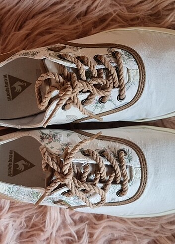 39 Beden beyaz Renk Le coq sportif marka sneakers