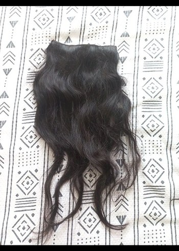 Koyu Kahverengi çıt çıtlı gerçek saç
çok saglam - Görsel 2