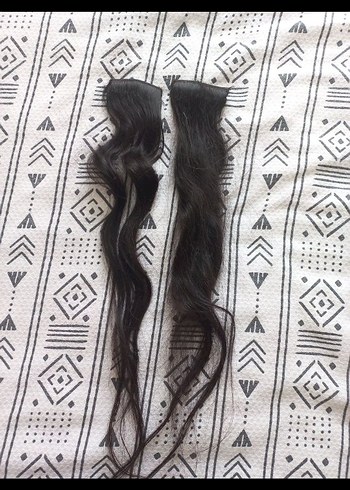 Koyu Kahverengi çıt çıtlı gerçek saç
çok saglam - Görsel 3