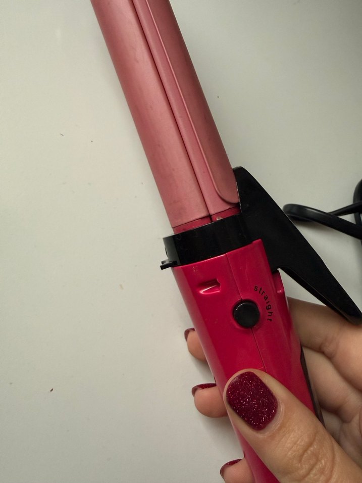 Pembe Saç Şekillendirici Maşa - Görsel 3