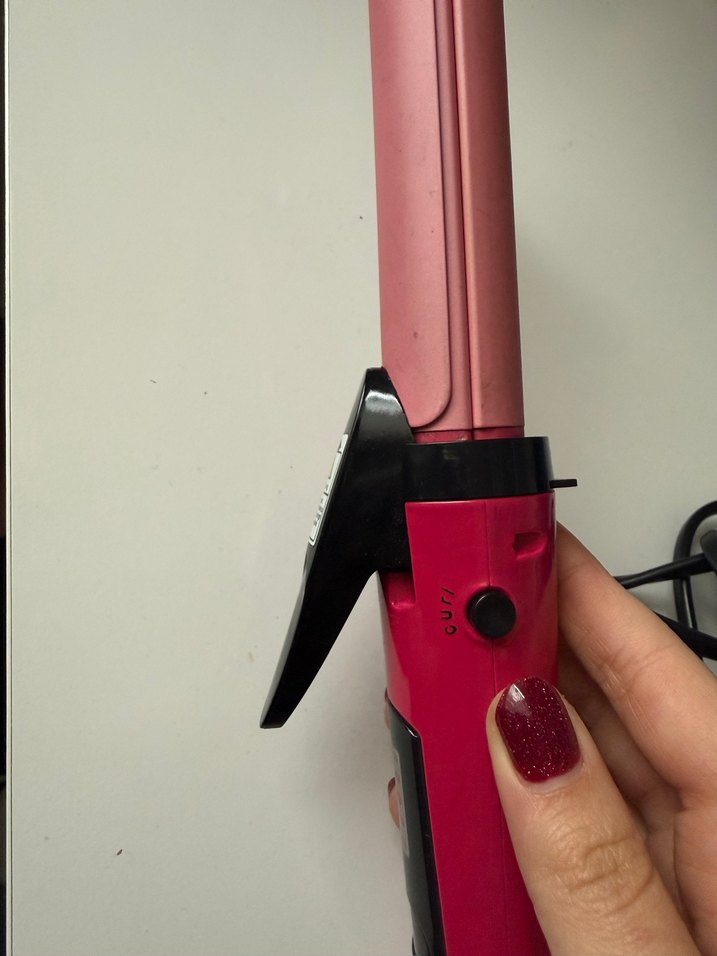 Pembe Saç Şekillendirici Maşa - Görsel 4