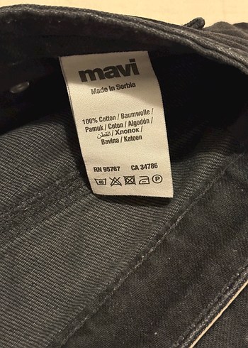 Siyah Rahat Kesim Kadın Midi Kot Pantolon - Görsel 2