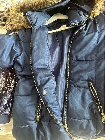 H&M Kız çocuk mavi mont