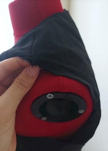 m Beden Düğmeli Siyah Gotik Kadın Yelek
