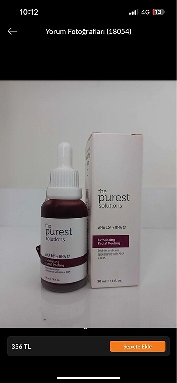 Serum yeni purest