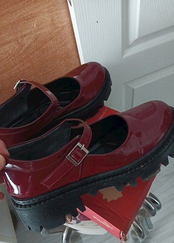 Loafer Rugan Platform Topuklu ayakkabı - Görsel 2