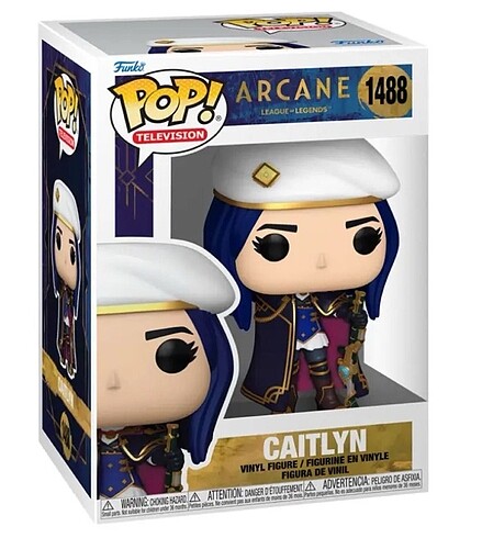 Funko Pop Arcane Caitlyn Figür