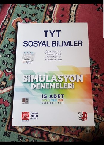 TYT Sosyal Bilimler Simülasyon Denemeleri