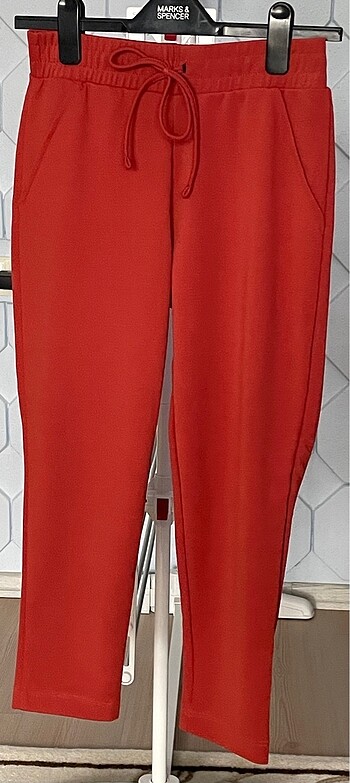 LCW CASUAL Beli lastikli pantolon