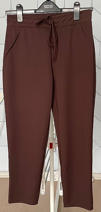 LCW CASUAL Beli lastikli pantolon