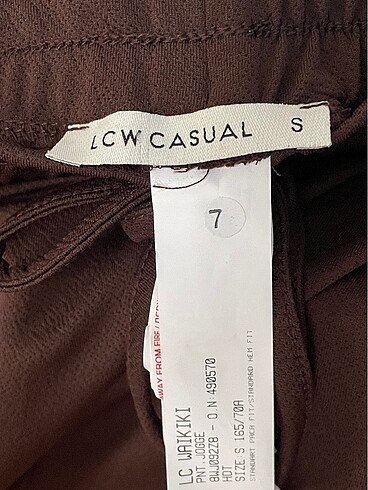 s Beden LCW CASUAL Beli lastikli pantolon