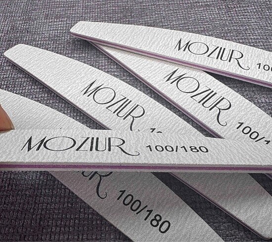 MOZIUR 9 adet 100/180 kâğıt törpü