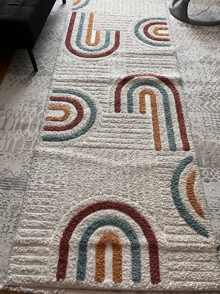 Desenli çocuk odası halısı - Görsel 2