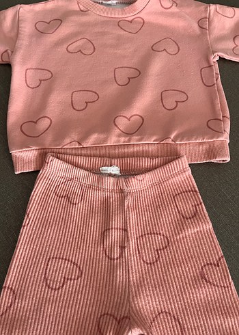 LC Waikiki ikili kız bebek takım - Görsel 3