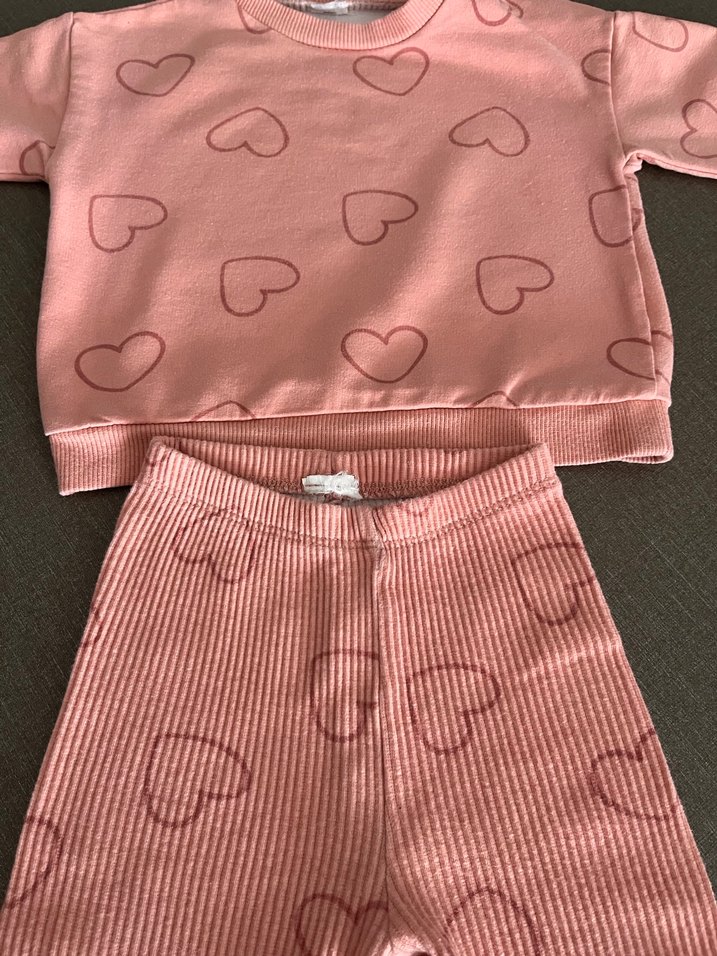 LC Waikiki ikili kız bebek takım - Görsel 3