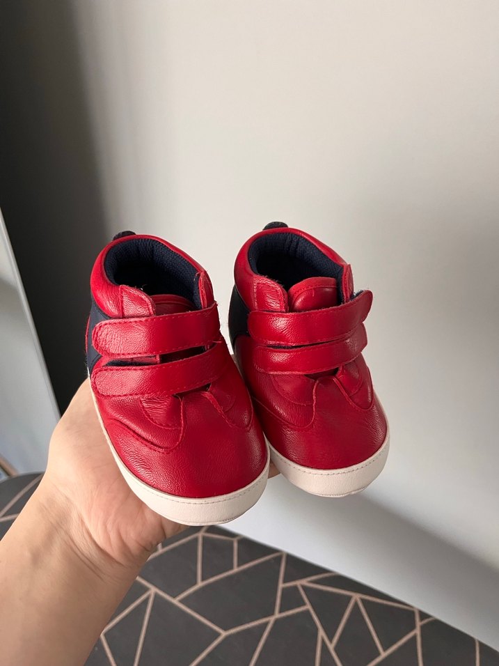 Erkek Bebek İlk Adım Ayakkabısı Kırmızı - Görsel 2
