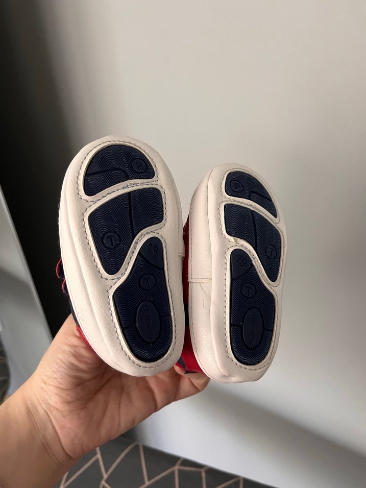 Erkek Bebek İlk Adım Ayakkabısı Kırmızı - Görsel 3