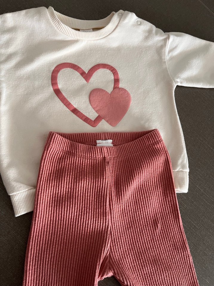 LC Waikiki ikili kız bebek takım - Görsel 2