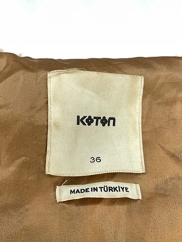 36 Beden çeşitli Renk Koton Mont %70 İndirimli.
