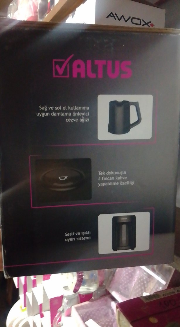 Altus AL 4763 G Türk Kahvesi Makinesi Siyah - Görsel 2