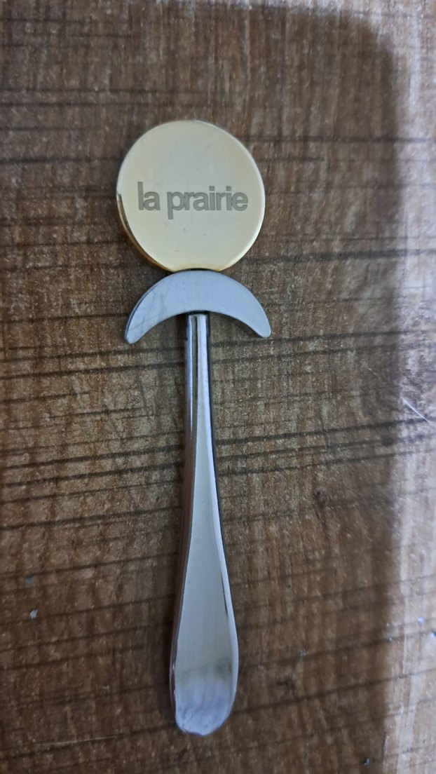 La Prairie Gri-Bej Kozmetik Spatula - Görsel 3