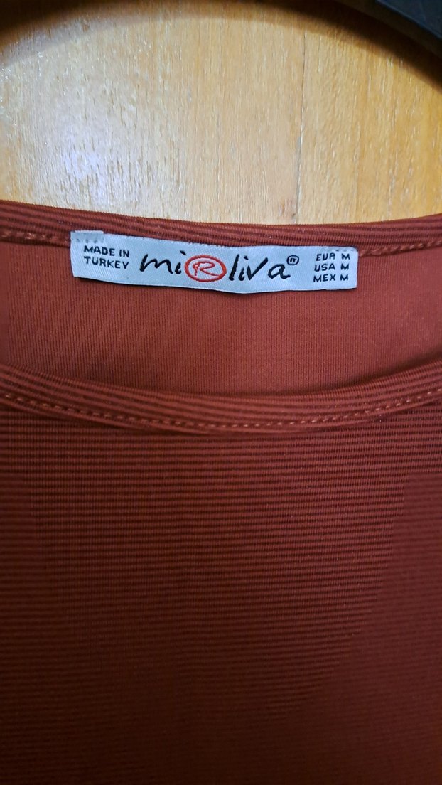 Bordo Kolsuz Midi Triko Elbise - Görsel 3