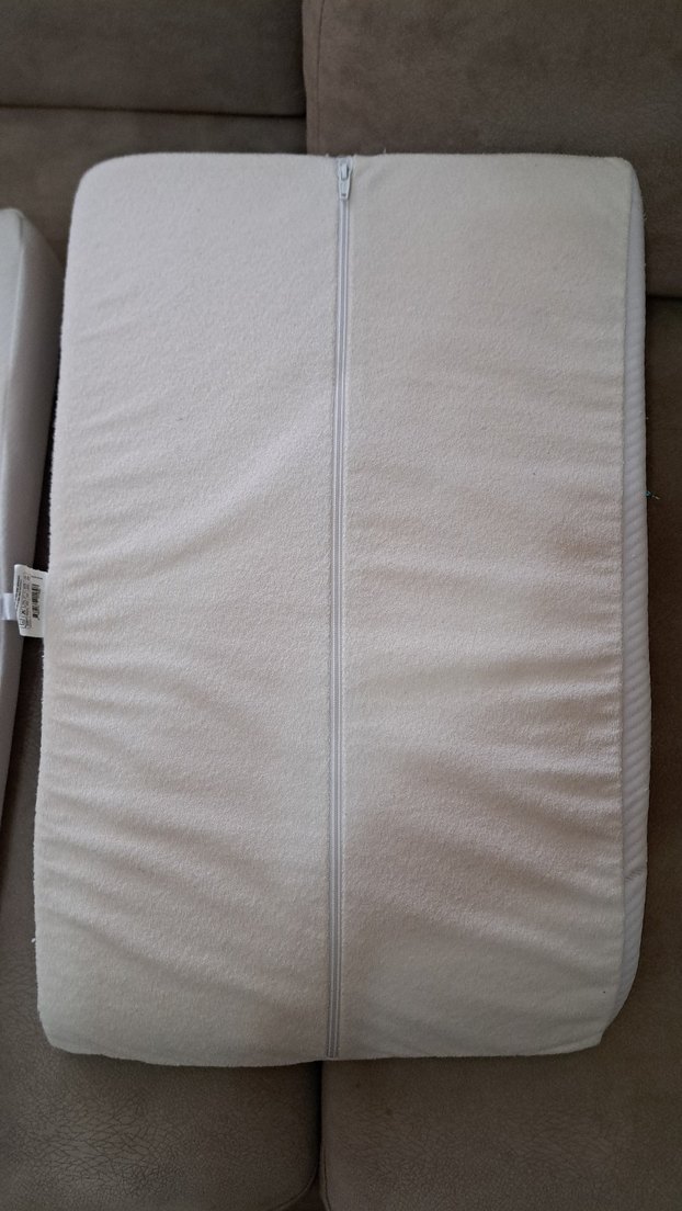 Beyaz Bebek Uyku Destek Minderi - Görsel 2