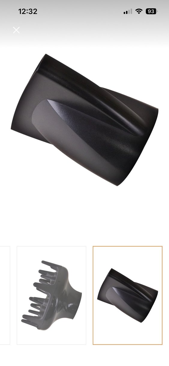 Siyah Profesyonel Saç Kurutma Makinesi - Görsel 3