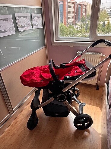 9- 18 kg Beden kırmızı Renk Chicco urban bebek arabası