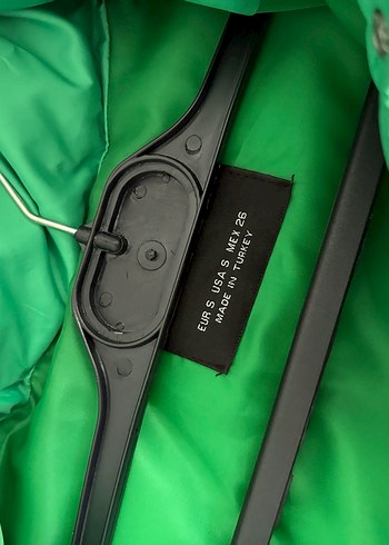 Düğmeli Yeşil Kadın Şişme Yelek - Görsel 2