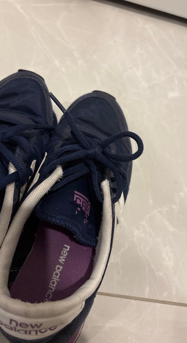 Mor ve Lacivert Kadın Spor Ayakkabı - Görsel 2