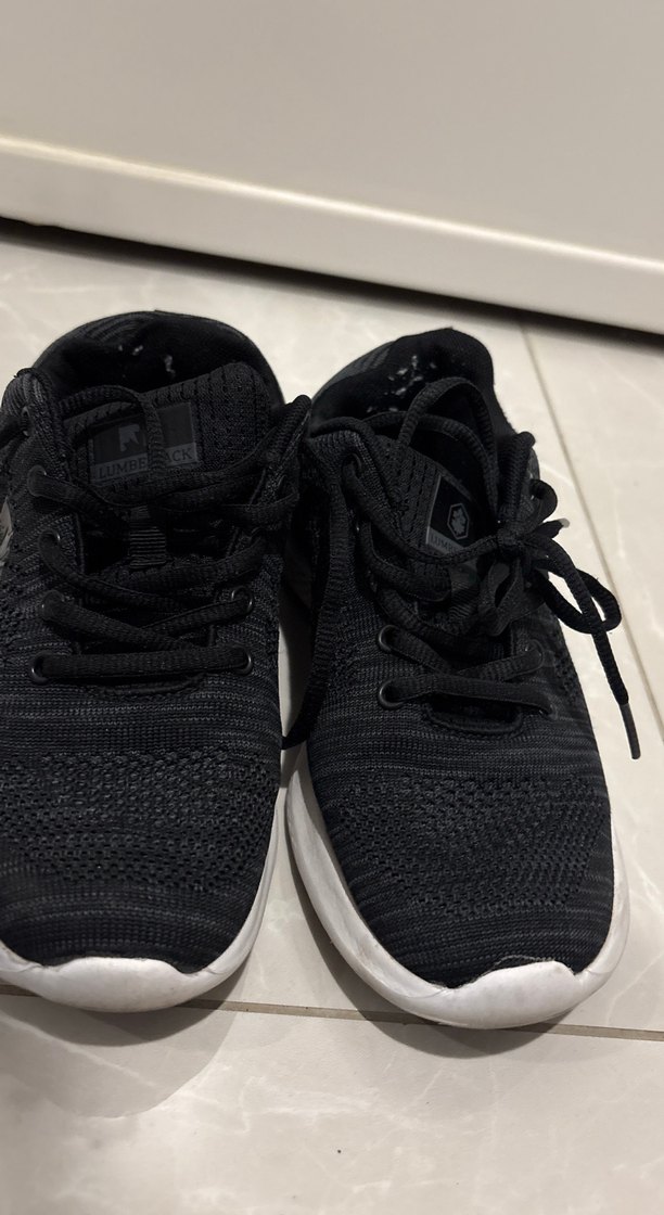 Siyah Bağcıklı Kadın Spor Ayakkabı - Görsel 2