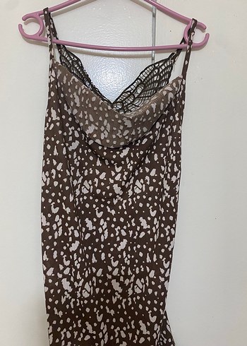 Bej Dantel Detaylı Bohem Kadın mini tulum - Görsel 3