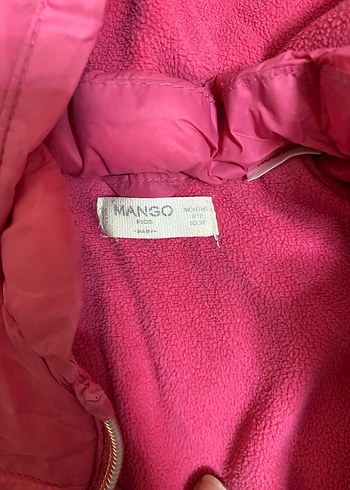 Pembe Bebek Kışlık Kapüşonlu Mont - Görsel 3