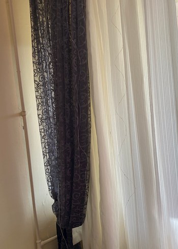 Gri Şeffaf Modern Perde - Görsel 5