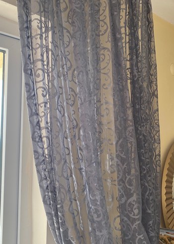 Gri Şeffaf Modern Perde - Görsel 6