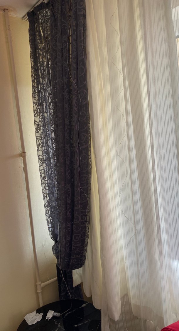 Gri Şeffaf Modern Perde - Görsel 5