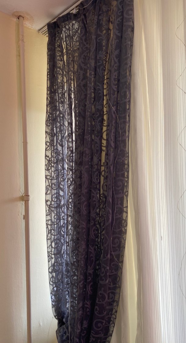 Gri Şeffaf Modern Perde - Görsel 4