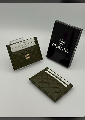 Chanel Kadın Çok Renkli Deri Kartlık
