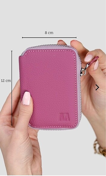Hakiki deri unisex cüzdan