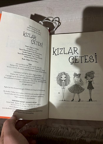 Kızlar Çetesi - Kokulu Kitap - Görsel 3