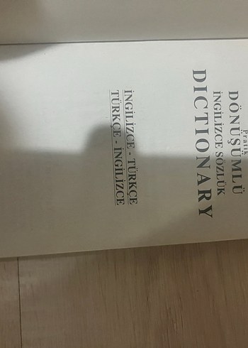 İngilizce-Türkçe Sözlük Kitabı - Görsel 2