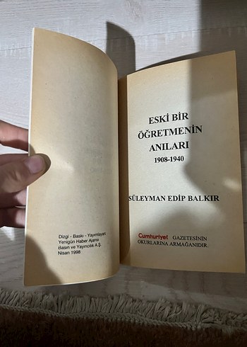 Eski Bir Öğretmenin Anıları - Süleyman Edip Bakır - Görsel 5