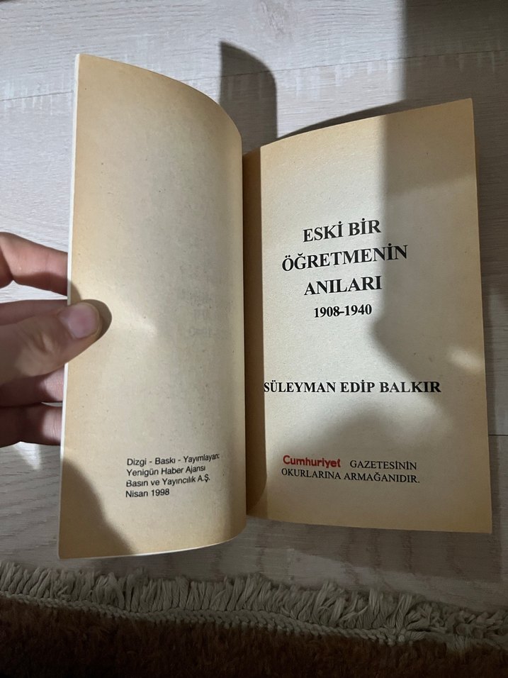 Eski Bir Öğretmenin Anıları - Süleyman Edip Bakır - Görsel 5