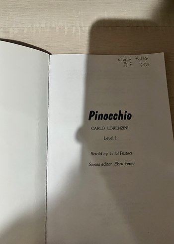 Pinocchio - Carlo Lorenzini İngilizce Çocuk Kitabı - Görsel 3
