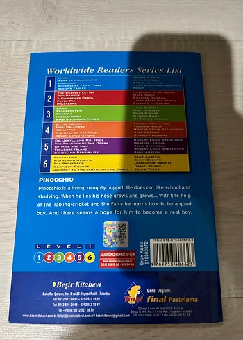 Pinocchio - Carlo Lorenzini İngilizce Çocuk Kitabı - Görsel 2
