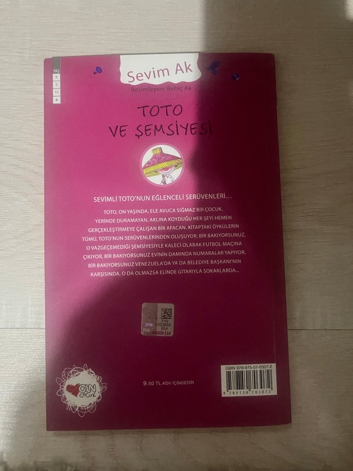 Toto ve Şemsiyesi - Sevim Ak - Görsel 2