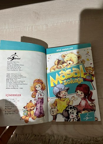 Masa Sokağı - Mini Masallar Çocuk Kitabı - Görsel 3