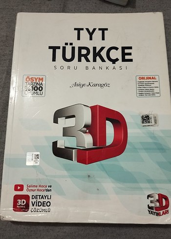 3D TYT Türkçe Soru Bankası - Asiye Karagöz