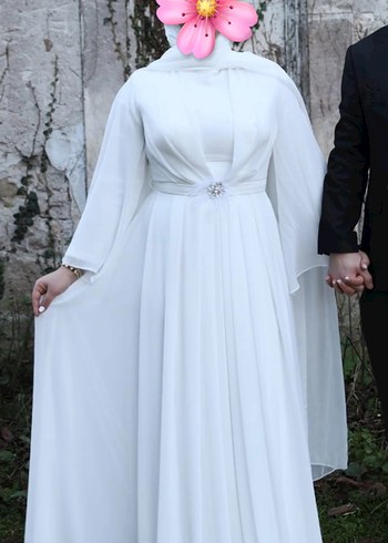 Abiye Tesettür nikah elbisesi